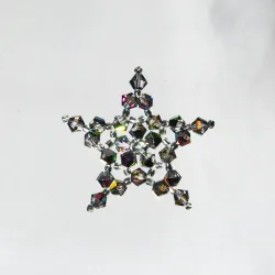  - Brooch Pavo -  - Laiton argenté